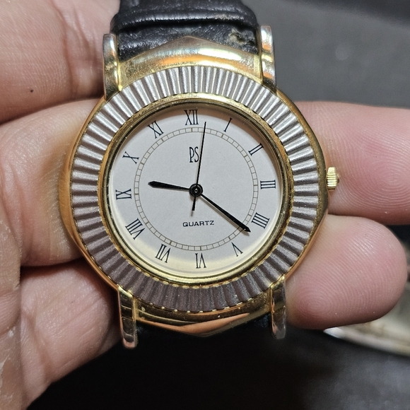 Lot Of 2 Paul Sebastian Unisex Quartz Watch For Parts Or Repair Untested - Picture 2 of 5